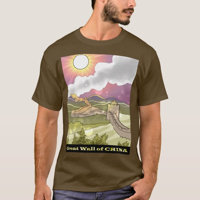 Camiseta Muro excelente da China (Frente)