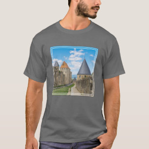 Camiseta Muros medievais de Carcassonne