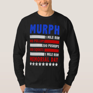 Camiseta Murph 2021 Memorial Day Workout Patriotic WOD
