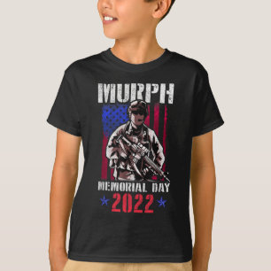 Camiseta Murph 2022 Workout Challenge Memorial Americano