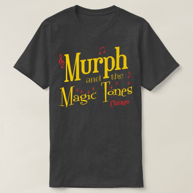 Camiseta Murph e os Tons Mágicos dos Irmãos Blues (Frente do Design)