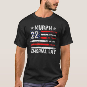 Camiseta Murph Memorial Day Vintage U Bandeira Americana Pa