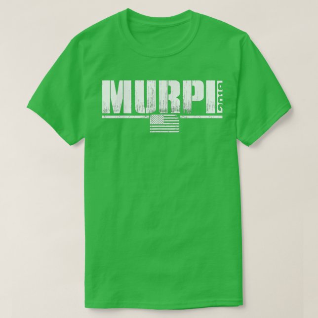 Camiseta Murph Workout Veteran Memorial Day Militar (Frente do Design)