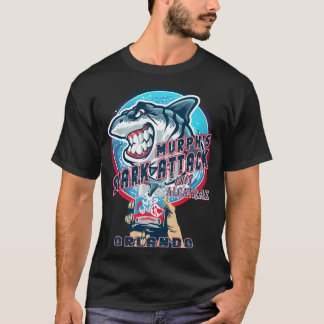 Camiseta Murphs Ataque Universal Chez Alcatraz Orlando Flor