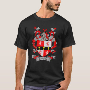 Camiseta Murphy Casaco de Arms Murphy Surname Family Cres