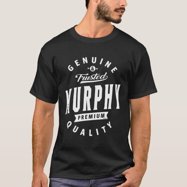 Camiseta Murphy Genuine e Trusted (Frente)
