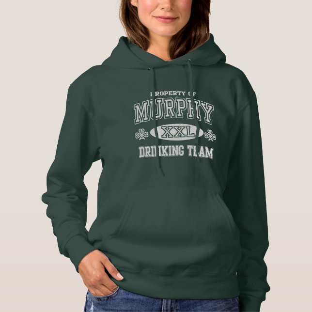 Camiseta Murphy Irish Bebendo Team (Frente)