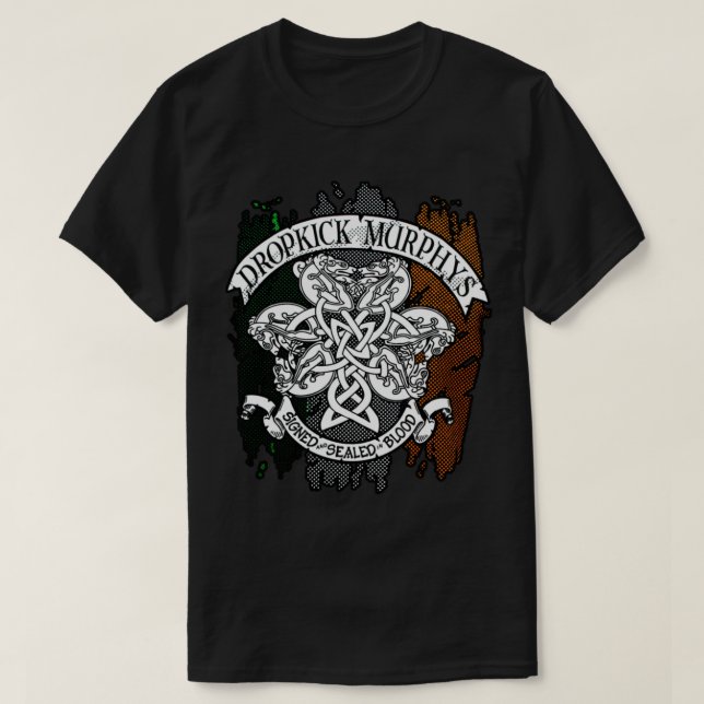 Camiseta Murphys Banda Art (Frente do Design)