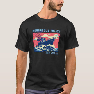 Camiseta Murrells Inlet SC Yacht de pesca desportiva Sal de