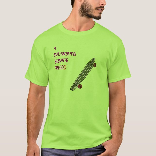 Camiseta Musashi projeta a madeira (Frente)