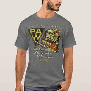 Camiseta Muscle Car Performance Automotive Warehouse 1982