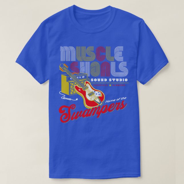 Camiseta Muscle Shoals Sound Studio (Frente do Design)