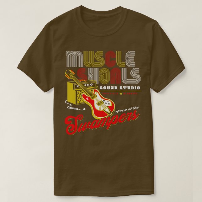 Camiseta Muscle Shoals Sound Studio (Frente do Design)