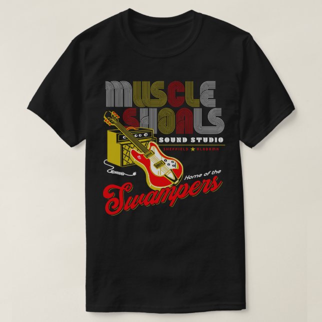 Camiseta Muscle Shoals Sound Studio (Frente do Design)