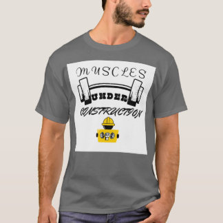 Camiseta Muscles Under Construction Gym wear Gym trainer Ex