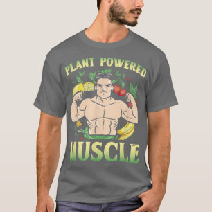 Camiseta Musculatura De Plantas Vegan