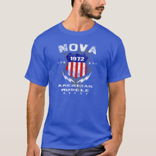 Camiseta Músculo 1972 americano da nova v3