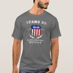 Camiseta Músculo 1975 americano do transporte Am v3