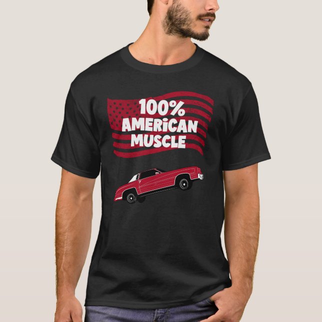 Camiseta Músculo Americano 100% | Carro 23 (Frente)
