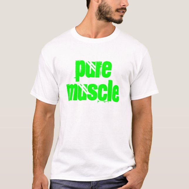 Camiseta Músculo americano puro (Frente)