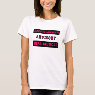 Camiseta Músculo da menina do músculo de Hargis