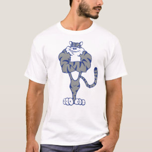 Camiseta Músculo do Tigre (Azul e Cinza)