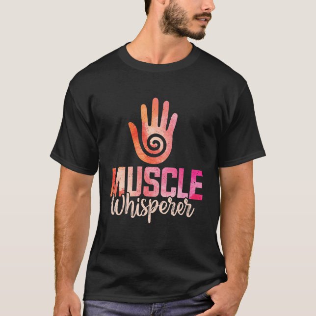 Camiseta Músculo Sussuro Curando Mãos Massagem Terapêutica  (Frente)