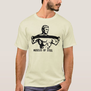 Camiseta "Músculos de Aço" Lista de histórias em quadrinhos