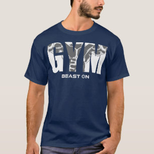 Camiseta Músculos De Gym Formam-Se Na Malhação De Motivação