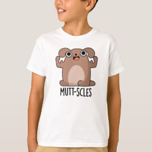 Camiseta Músculos Mutt Cães Engraçados