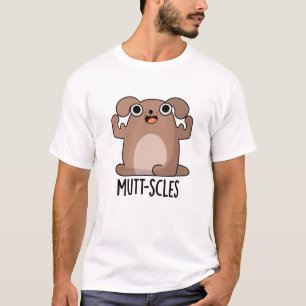 Camiseta Músculos Mutt Cães Engraçados