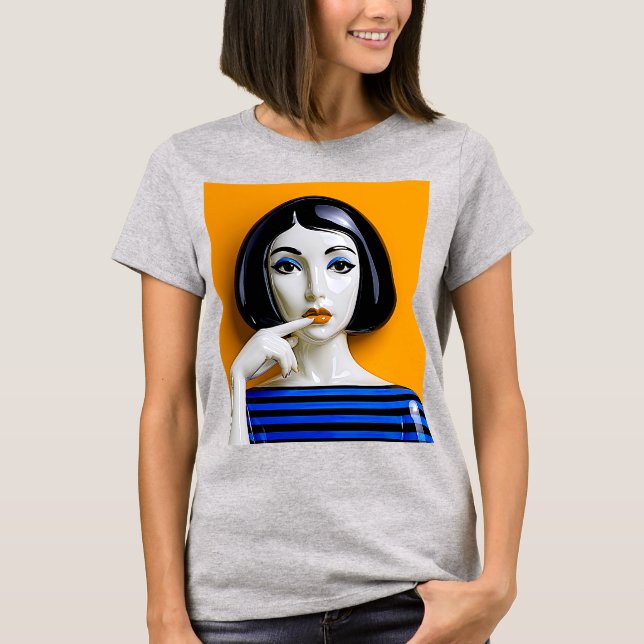 Camiseta Muse de Glance de ouro (Frente)