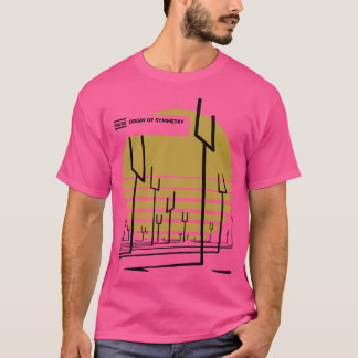 Camiseta Muse Merch Symmetry Dot menina retrô