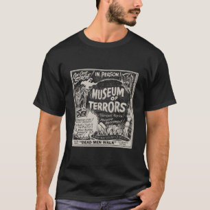 Camiseta Museu de Terrores do Filme de Terror de Halloween