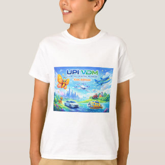 Camiseta Museu Digital Virtual UPI - Edição Kids