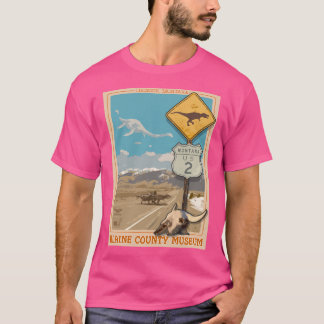 Camiseta Museu do Condado de Blaine