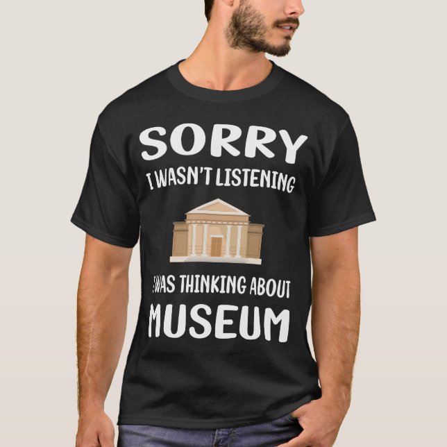 Camiseta Museu Não Ouvindo (Frente)