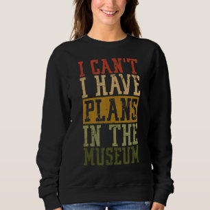 Camiseta Museu Pun Eu não posso ter planos no Museu