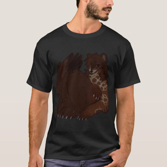 Camiseta Musgo de carvalho transparente (Frente)