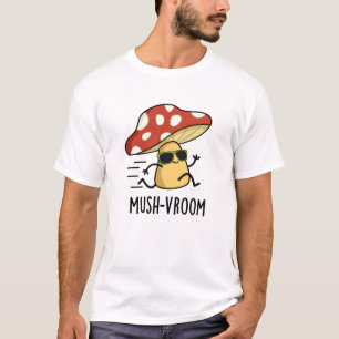 Camiseta Mush-vroom - Rápido trocadilho