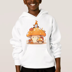 Camiseta Mushroom e Gnome Fall