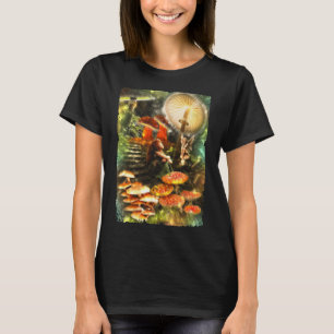 Camiseta Mushroom Fairies Fantasy