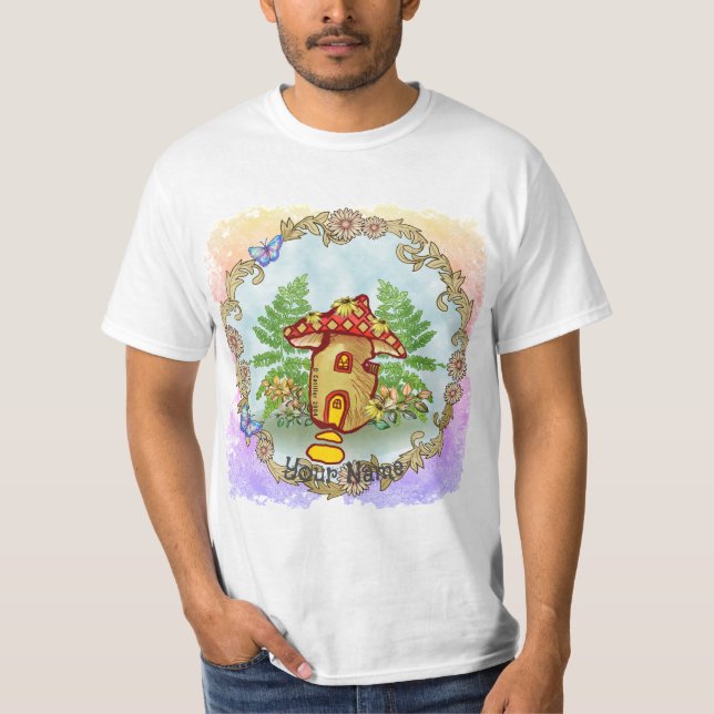 Camiseta Mushroom House (Frente)