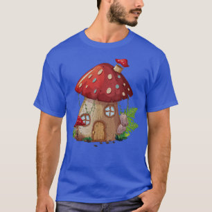 Camiseta Mushroom House Cottagecore Fairy Garden