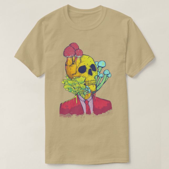 Camiseta Mushroom Man (Frente do Design)