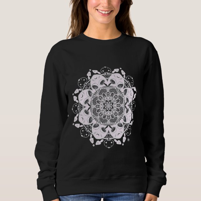 Camiseta Mushroom Mandala (Frente)