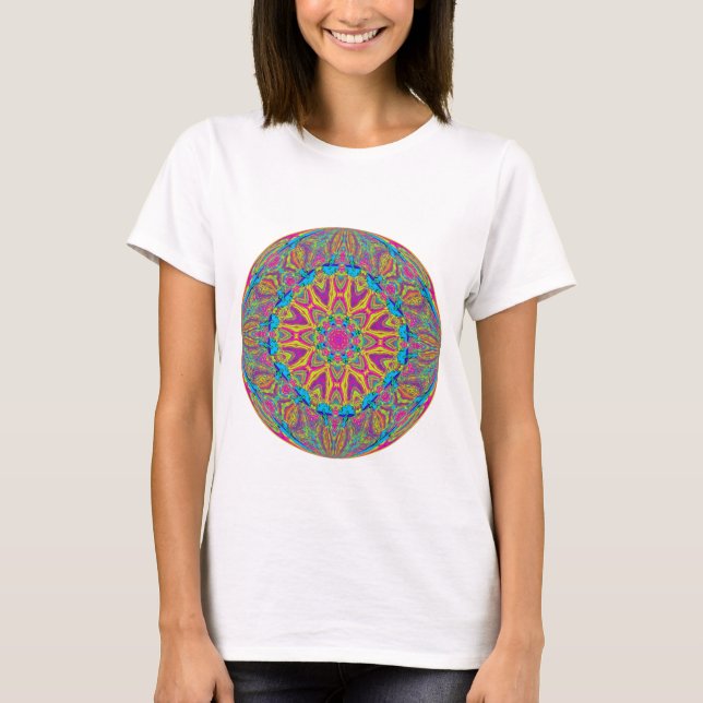 Camiseta Mushroom Mandala (Frente)