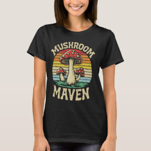 Camiseta Mushroom Maven Fungi Mushroom Biology Mycelium Myc