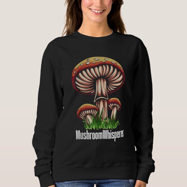 Camiseta Mushroom Whisperer Shroom Hunter Hunting (Frente)
