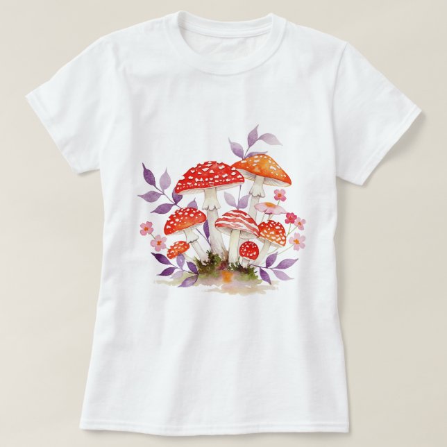 Camiseta Mushrooms (Frente do Design)